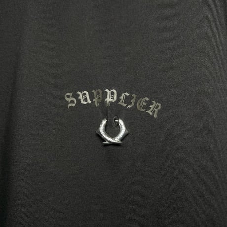 SUPPLIER Disstressed Pierce Tee (BLACK)｜サプライヤー ディストレスト ピアスティー（ブラック）
