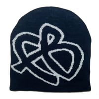 FUBU FB BEANIE (NAVY)｜フブ エフビー ビーニー（ネイビー）