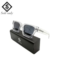 $ole Only Square Retro Sunglasses (Clear)｜ソールオンリー スクエア レトロ サングラス（クリア）