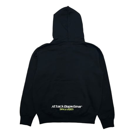 ADG “Graph” Zip Hoodie (Black)｜エーディージー “グラフ” ジップフーディー（ブラック）