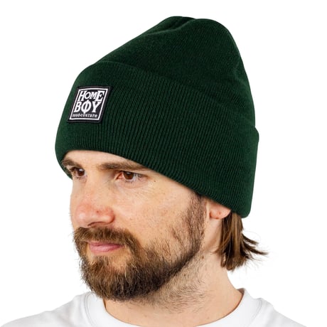 HOMEBOY BALDY BEANIE (FOREST GREEN)｜ホームボーイ バルディ ビーニー（フォレストグリーン）