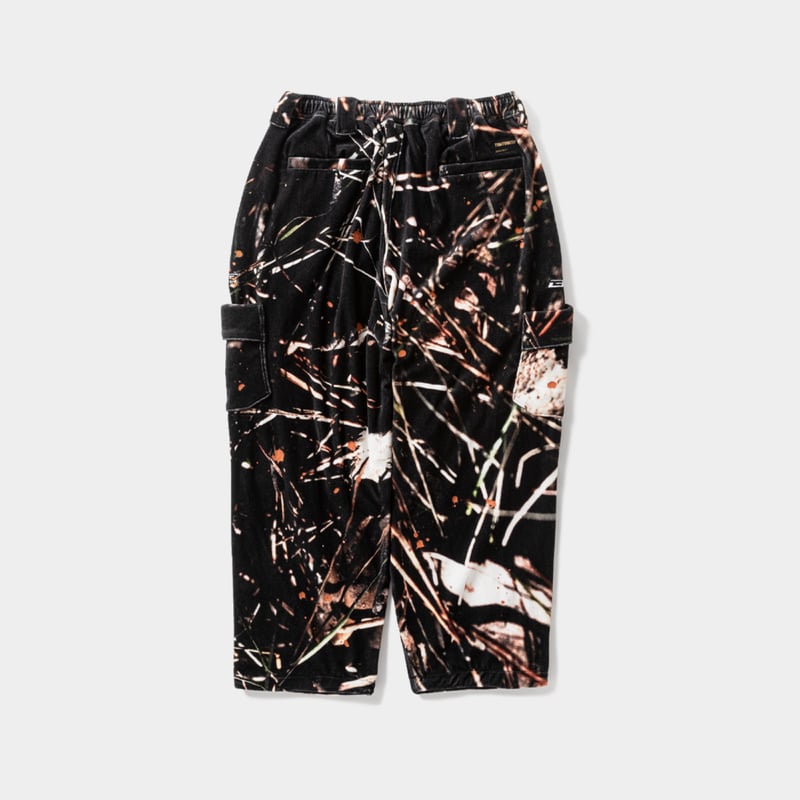 TIGHTBOOTH TACTICAL VELOUR CAMO BALLOON PANTS “