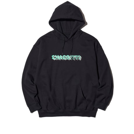 Chaos Fishing Club Road Of The Sea Hoodie (BLACK)｜カオスフィッシングクラブ ロード オブ ザ シー フーディー（ブラック）