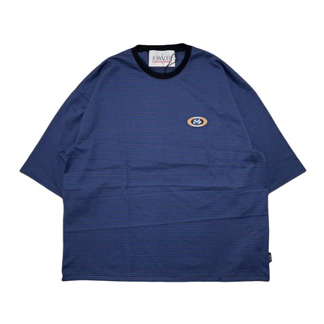 JOHN SOFIA Border Half Sleeve Tee (Brown, Navy, Mustard, Lt Grey, DK Grey)｜ジョンソフィア ボーダーハーフスリーブTシャツ