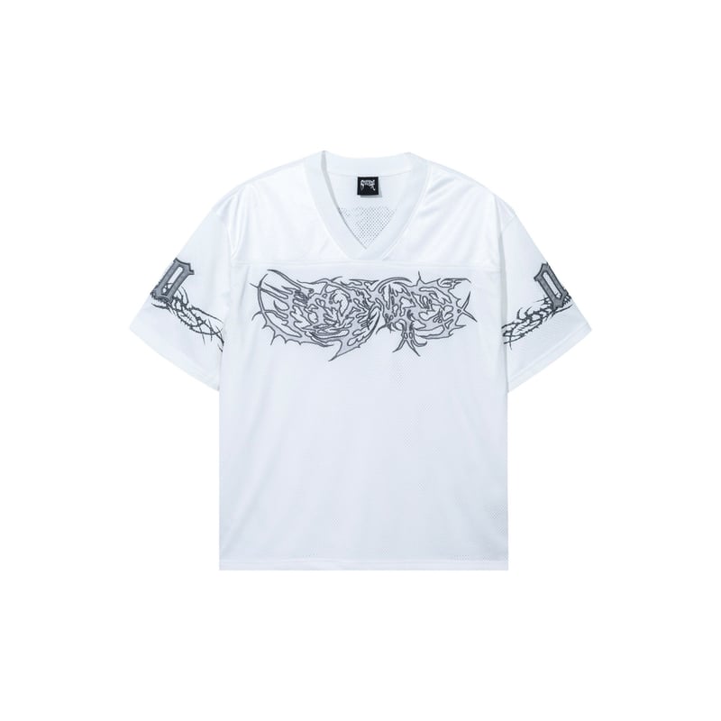 REVENGE OBSIDIAN MESH JERSEY (WHITE)｜リベンジ オブシディ