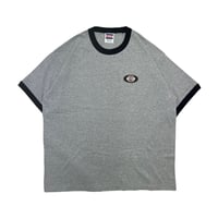JOHN SOFIA Ringer Tee (Ash/Black)｜ジョンソフィア リンガーTシャツ（アッシュ/ブラック）