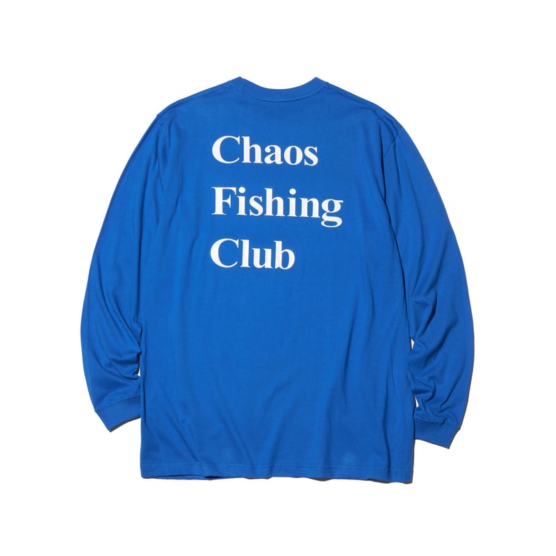 新品Chaos Fishing Club LOGO CREW NECK L/S