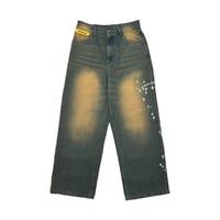 ADG “Hoshi no Ko” Over Dye Jeans (Indigo/Brn)｜ADG “星の子” オーバーダイデニム（インディゴ/ブラウン）