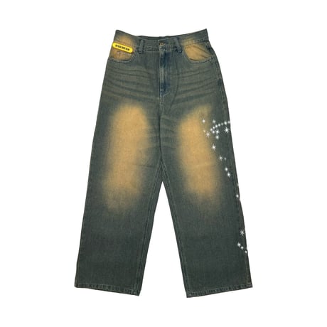 ADG “Hoshi no Ko” Over Dye Jeans (Indigo/Brn)｜ADG “星の子” オーバーダイデニム（インディゴ/ブラウン）