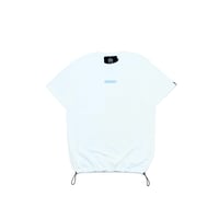 ADG Rubber Badge Drawcord Tee (WHT)｜エーディージー ラバーバッジ ドローコード ティーシャツ（ホワイト）