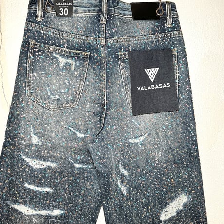 VALABASAS JELATO DENIM (BLUE&SILVER)｜ヴァラバサス ジェラート デニム（ブルー＆シルバー）