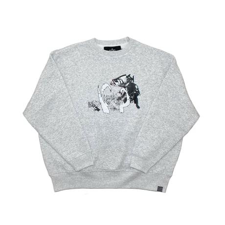 ATTACK ORIGINAL 19th Anniversary Sweat (Grey)｜アタックオリジナル 19th スウェット（グレー）
