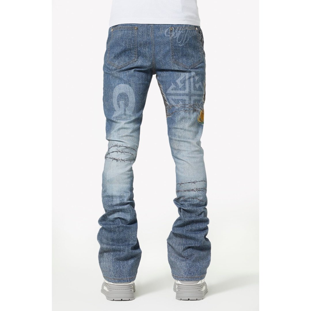GUAPI × Vybz Kartel World Boss Freedom Denim V1