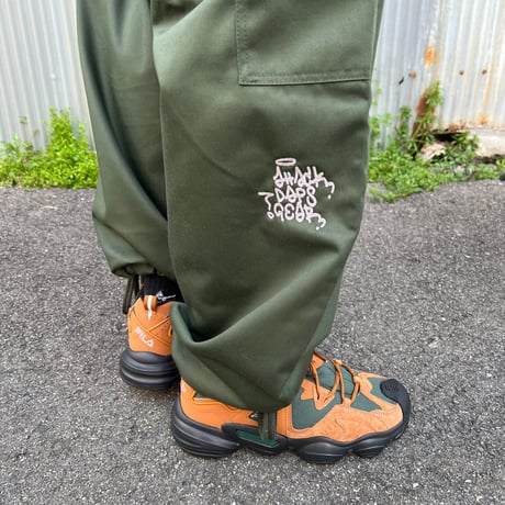 ADG “Metal Face” Cargo Pants (Blk, O.D)｜エーディージー “メタルフェイス” カーゴパンツ（ブラック/オリーブドラブ）