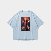 TIGHTBOOTH POLICE CHECKUP S/S T-SHIRT (Sax)｜タイトブース ポリス チェックアップ ショートスリーブ ティーシャツ（サックス）