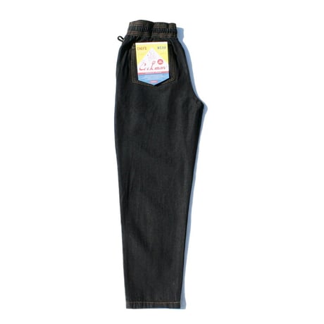 Cookman Chef Pants Denim (Black)｜クックマン デニム シェフパンツ（ブラック）