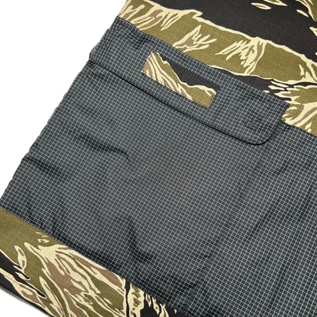 JOHN SOFIA RIPSTOP FIELD SHIRT (TIGER CAMO)｜ジョンソフィア リップストップ フィールドシャツ（タイガーカモ）