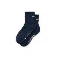 EVISEN LOGO ANKLE SOCKS (Navy)｜エヴィセン ロゴ アンクル ソックス（ネイビー）