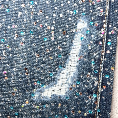 VALABASAS JELATO DENIM (BLUE&SILVER)｜ヴァラバサス ジェラート デニム（ブルー＆シルバー）
