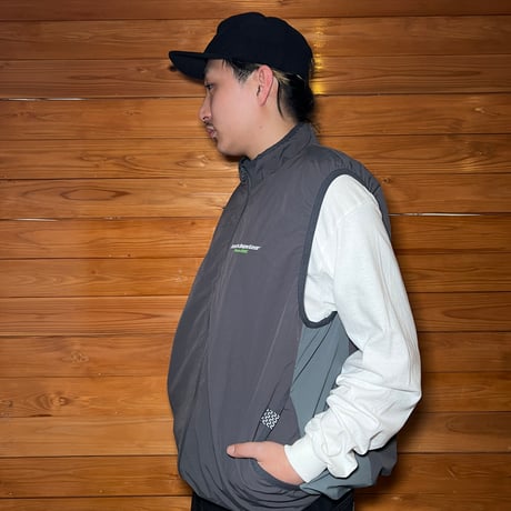 ADG Howl Ripstop Nylon Vest (GRY)｜エーディージー ハウル リップストップ ナイロンベスト（グレー）
