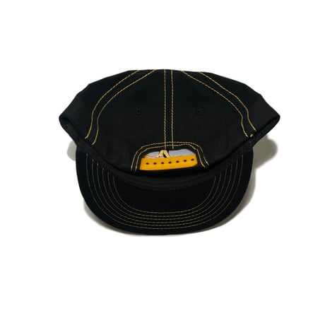 ADG AS Logo Stitch Snapback (Yel)｜ADG ASロゴ ステッチ スナップバック（イエロー）