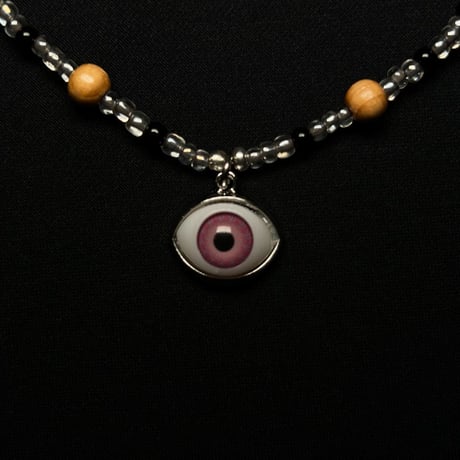 JOHN SOFIA Eye Beads Necklace (Pink)｜ジョンソフィア アイビーズネックレス（ピンク）