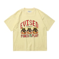 EVISEN DOT POWER PLAY TECH TEE (Light Yellow)｜エビセン ドット パワー プレイ テック ティー（ライトイエロー）