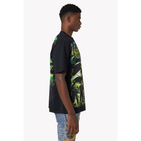GUAPI × Vybz Kartel White World Boss Tee V1 (White)｜グアピ × バイブス・カーテル ホワイト ワールドボス Tシャツ V1（ホワイト）