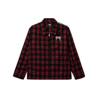 REVENGE EMBSPIDER FLANNEL (RED)｜リベンジ EMBスパイダー フランネル（レッド）