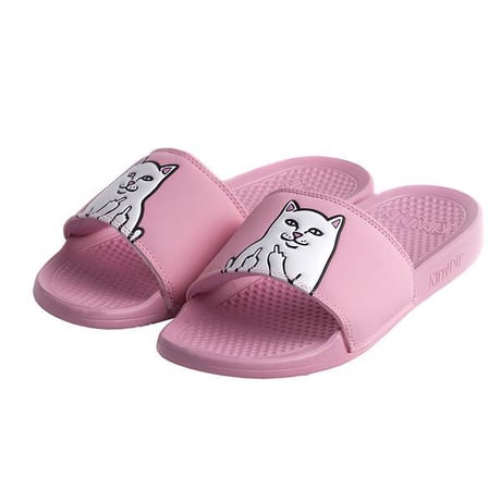 RIPNDIP Pink Lord Nermal Slides (Pink)｜リップンディップ ピンク ロードネーマル スライド（ピンク）
