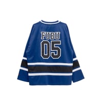 FUBU Hockey Shirts (BLUE)｜フブ ホッケーシャツ（ブルー）