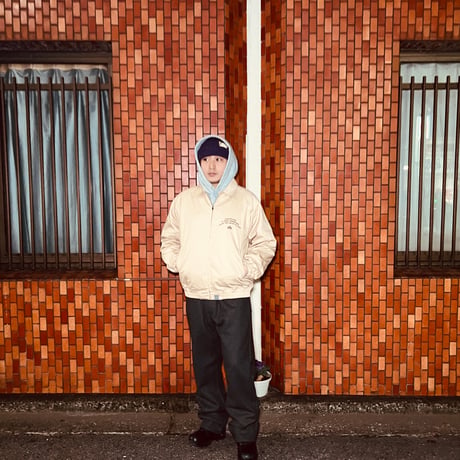 ATTACK ORIGINAL “CONCEPT” Harrington Jacket (Beige)｜アタックオリジナル “コンセプト” ハリントンジャケット（ベージュ）