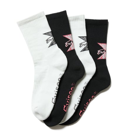EVISEN MIND FUCK SOCKS (Black)｜エヴィセン マインドファック ソックス (ブラック)