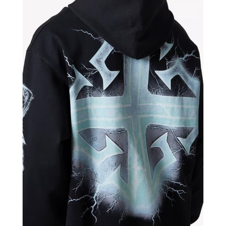 GUAPI Black Revived Hoodie V1 (Black)｜グアピ ブラック リバイブド フーディー V1（ブラック）