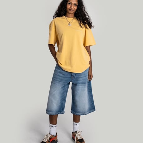 HOMEBOY X-TRA DESPERADO DENIM SHORTS (VINTAGE BLUE)｜ホームボーイ エクストラ デスペラード デニム ショーツ（ヴィンテージ ブルー）