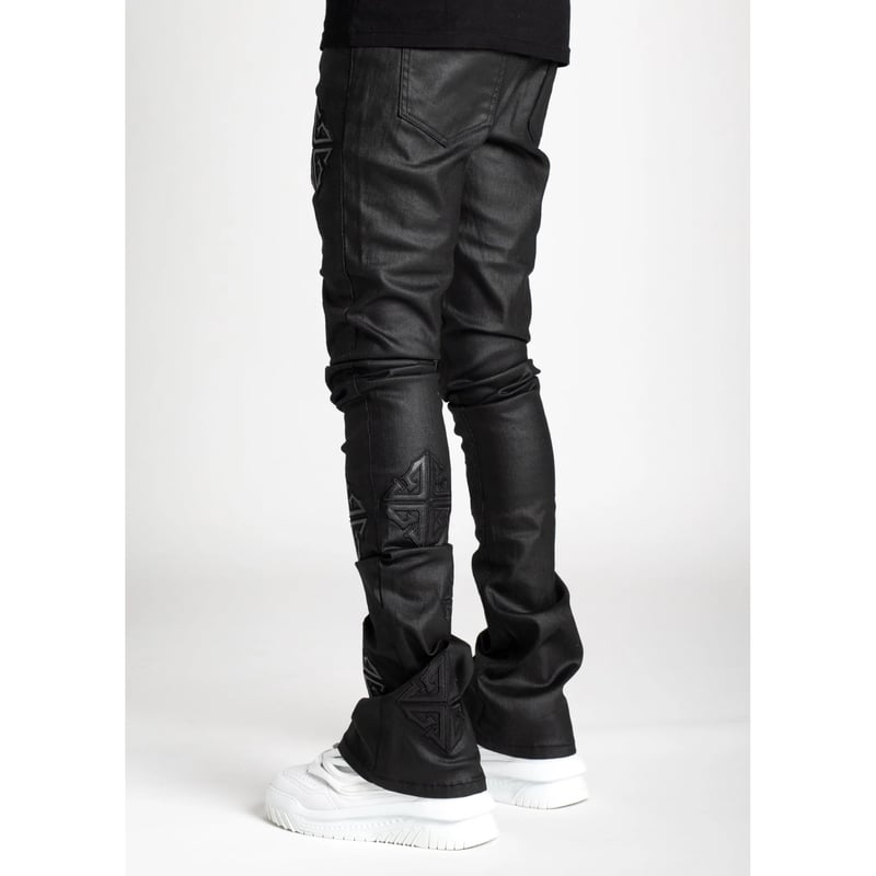 パンツ GUAPI / Obsidian Black Icon Flared Denim GUAPI / Obsidian Black Icon Flared Denim GUAPI Obsidian Black Icon