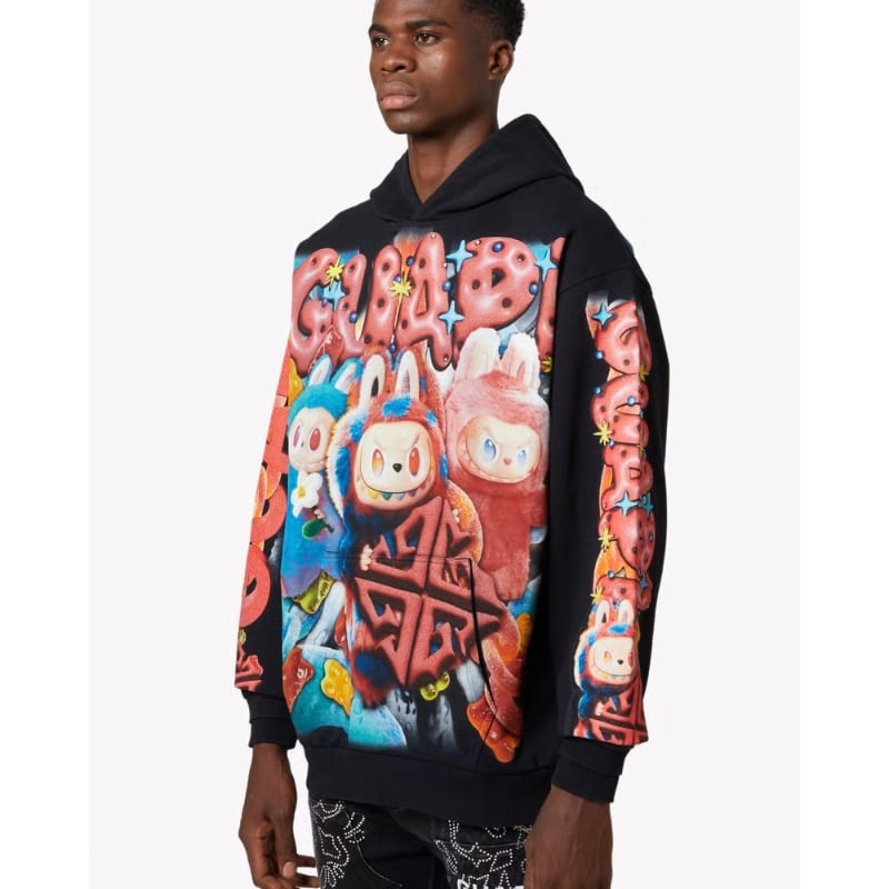 GUAPI Black Candy Riot Hoodie V2 (Black)｜グアピ ブラ