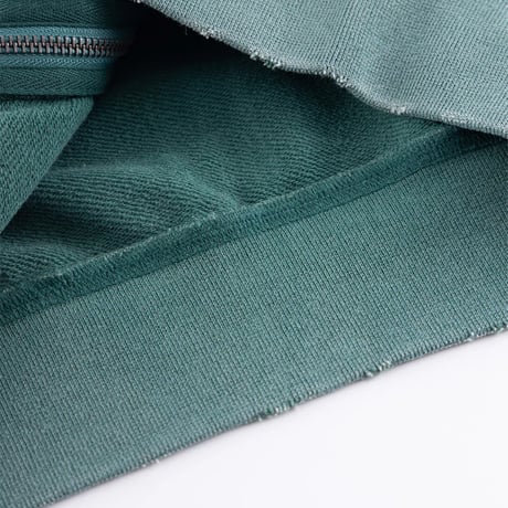 SUPPLIER Distressed Cross Zip Hoodie (GREEN)｜サプライヤー ディストレスト クロス ジップフーディー（グリーン）