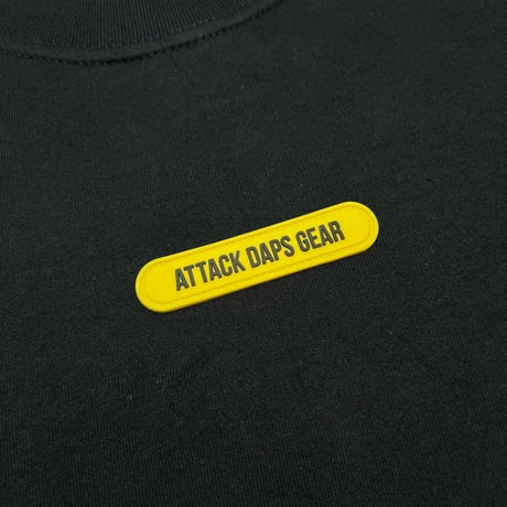 ADG Rubber Badge Drawcord Tee (NVY)｜エーディージー ラバーバッジ ドローコード ティーシャツ（ネイビー）