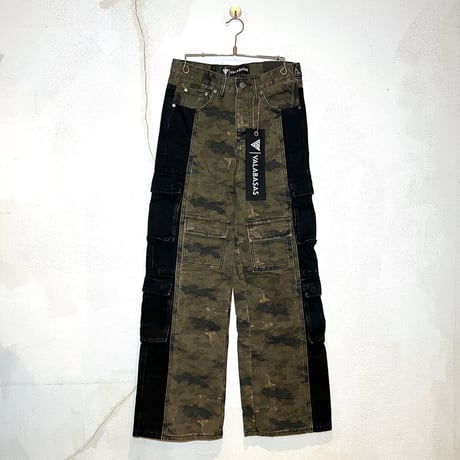VALABASAS COOP CARGO PANTS (CAMO&BLACK)｜ヴァラバサス クープ カーゴパンツ（カモ＆ブラック）