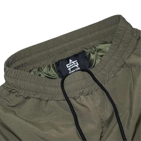 ADG Nylon Easy Cargo Pants (Olv)｜エーディージー ナイロン イージーカーゴパンツ（オリーブ）