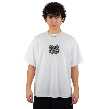 HOMEBOY GOODBOY TEE (EGGSHELL)｜ホームボーイ グッドボーイ ティーシャツ（エッグシェル）