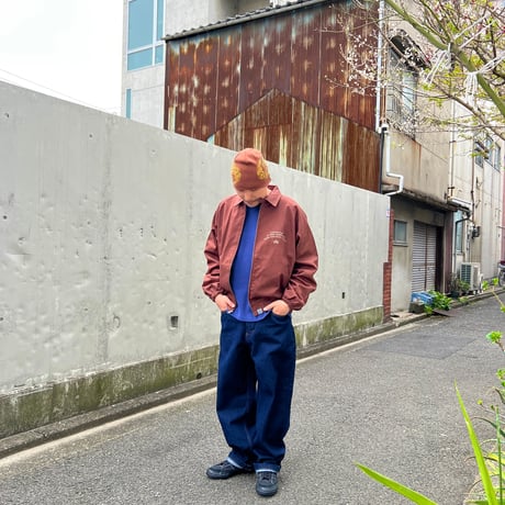 ATTACK ORIGINAL “CONCEPT” HARRINGTON JACKET (BROWN)｜アタックオリジナル “コンセプト” ハリントンジャケット（ブラウン）