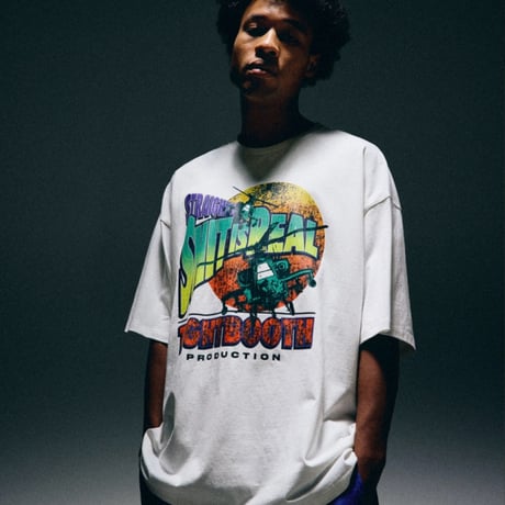 TIGHTBOOTH AH_TB64 S/S T-SHIRT (White)｜タイトブース AH_TB64 ショートスリーブ ティーシャツ（ホワイト）