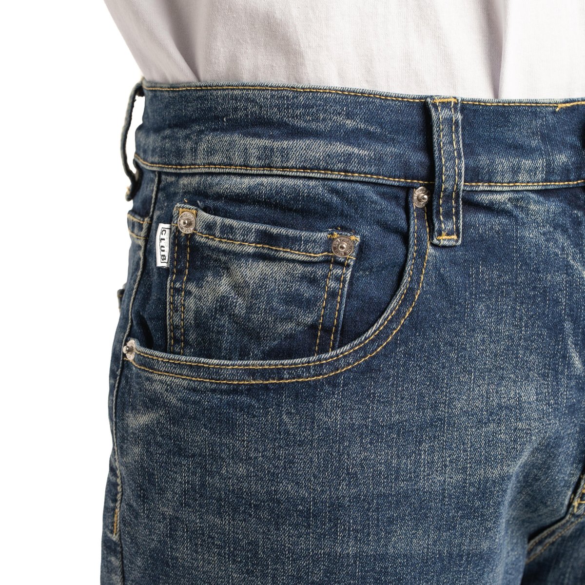 PROCLUB DENIM PANT - RELAXED FIT (DARK STONEWAS