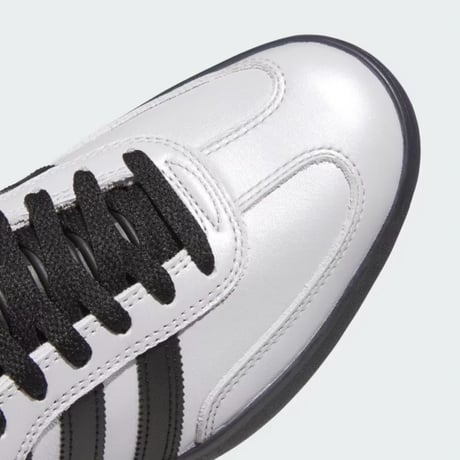 adidas Skateboarding PUIG SAMBA (Silver Metallic / Core Black / Core Black)