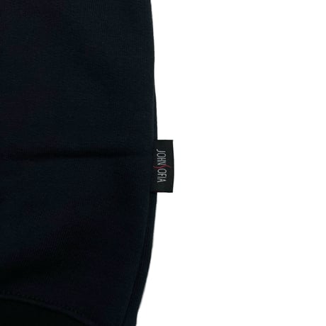 JOHN SOFIA Tartan Signal Sweat (Black)｜ジョンソフィア タータン シグナルスウェット（ブラック）