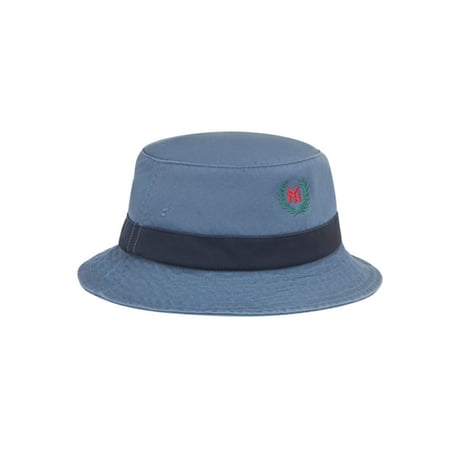 Only NY NY Crest Bucket Hat (Natural, Slate)｜オンリーニューヨーク NYクレスト バケットハット（ナチュラル/スレート）