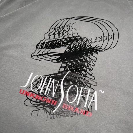 JOHN SOFIA Acid CT Garment Dye Tee (DK Green)｜ジョンソフィア アシッドCT ガーメントダイ ティーシャツ（ダークグリーン）