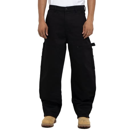 PRO CLUB BARREL LEG CARPENTER PANT (BLACK)｜プロクラブ バレルレッグ カーペンター パンツ（ブラック)